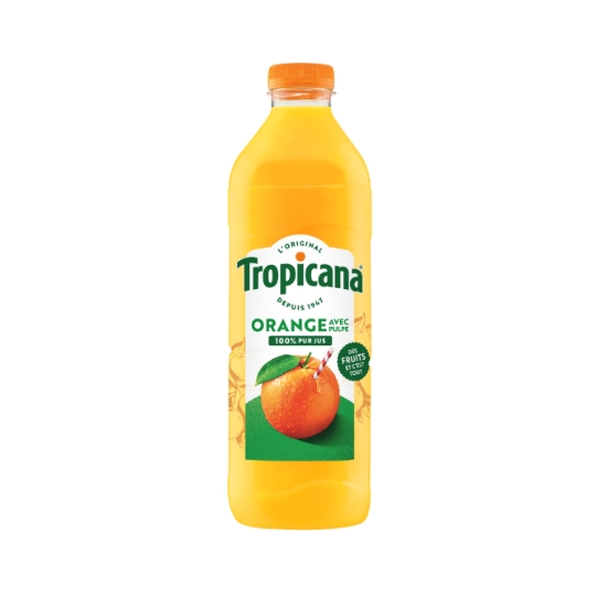 Palette de Jus de Fruits Multifruits Réveil Fruité Pur Jus TROPICANA – 1 L