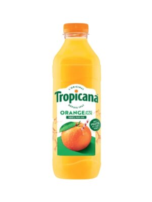 Palette de Jus de Fruits Multifruits Réveil Fruité Pur Jus TROPICANA – 1 L