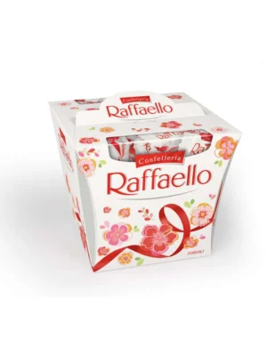 Raffaello Fines x18 – Gaufrettes Enrobées de Noix de Coco Fourrées – 180 g