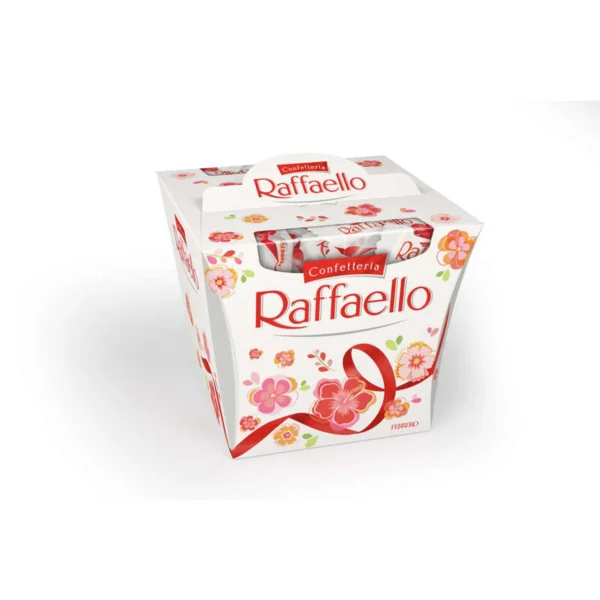 Raffaello Fines x18 – Gaufrettes Enrobées de Noix de Coco Fourrées – 180 g
