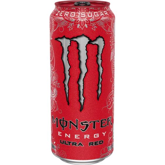 Palette Monster Energy Ultra Red 500ml