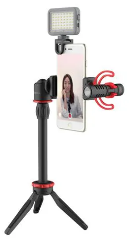Trépied BOYA BY-VG330 – Kit Vidéo Complet pour Smartphone