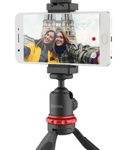 Trépied BOYA BY-VG330 – Kit Vidéo Complet pour Smartphone