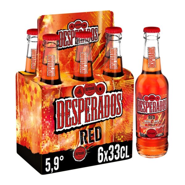 Palette  collection desperados Bouteille 500 ml