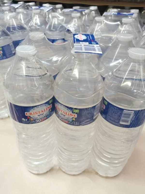 Palettes d'Eau de Source Cristaline – L’eau préférée des Français