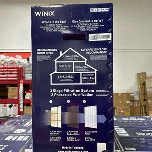 Déstockage  Winix D480 True HEPA – Purificateur d'Air 3 Étapes Certifié AHAM 45 m²