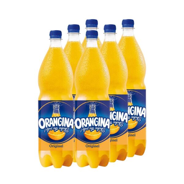Palette de 670 Bouteilles de soda Orange Orangina 1,5L