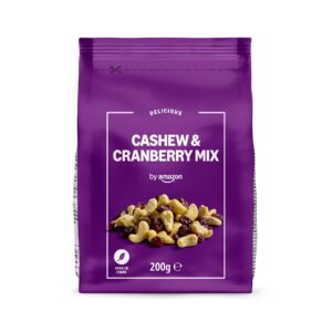 Palette de Mélange de Noix de Cajou & Canneberges – 200 g