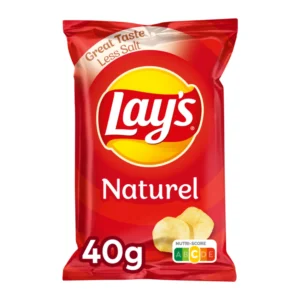 Boîtes / palette de Lay's Chips Naturel (20 x 40 g)