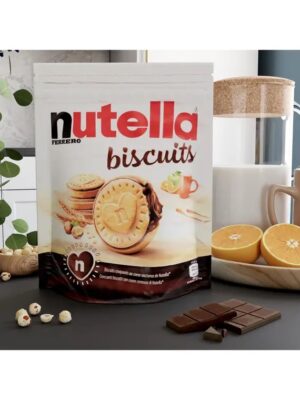 Palettes de Ferrero Biscuits Nutella 304gr – Biscuit Ferrero – 10 pièces / caisse, 48 caisses