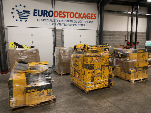 Palettes d'outils Dewalt – Liquidation