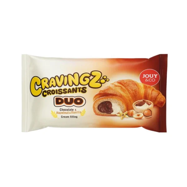 Cravingz Croissants Duo Chocolat & Vanille – 45 g