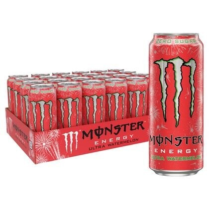 Palette Monster Energy Ultra Red 500ml