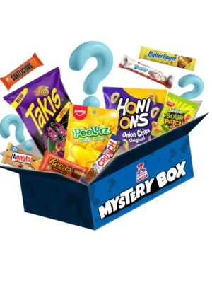 Mystery Box Small, boîte surprise de 20 snack douceurs, salées et boissons