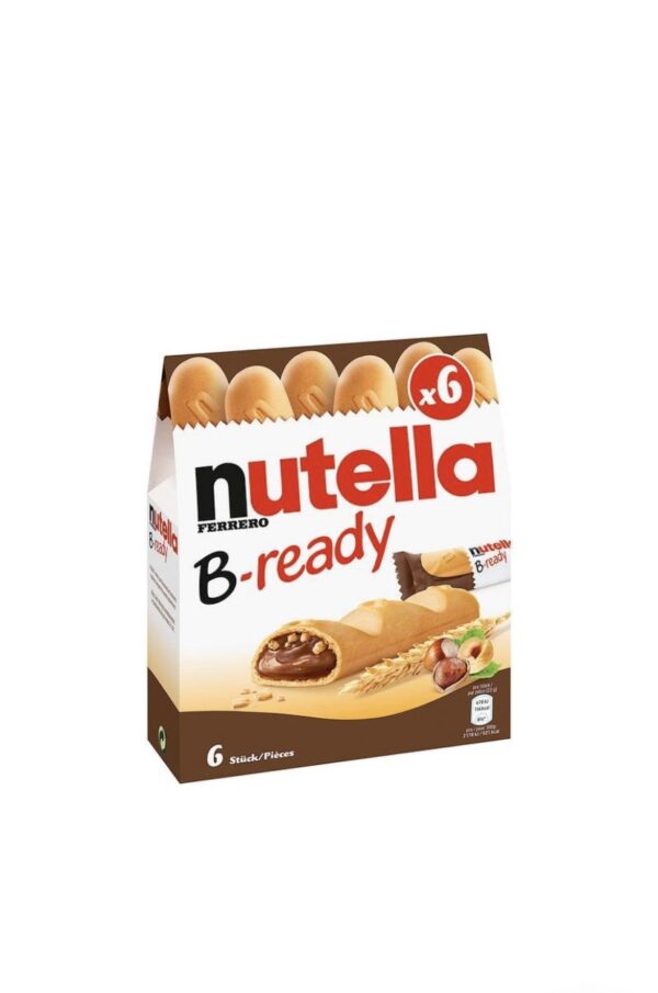Palette Nutella B-Ready 132g en france – 6 gaufrettes fourrées au Nutella