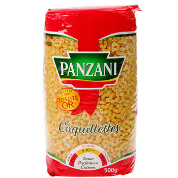 Palette Pâtes Coquillettes Panzani 500g