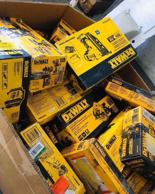 Qualité Mixte DeWalt Outils Liquidation et vente en gros de palettes