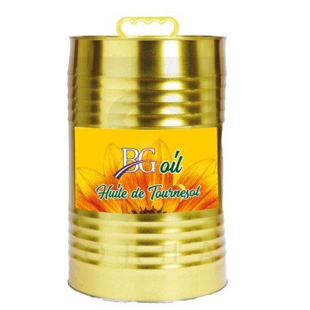 Palette d’Huile de Tournesol Raffinée SanJosol – 26 Bidons de 25L