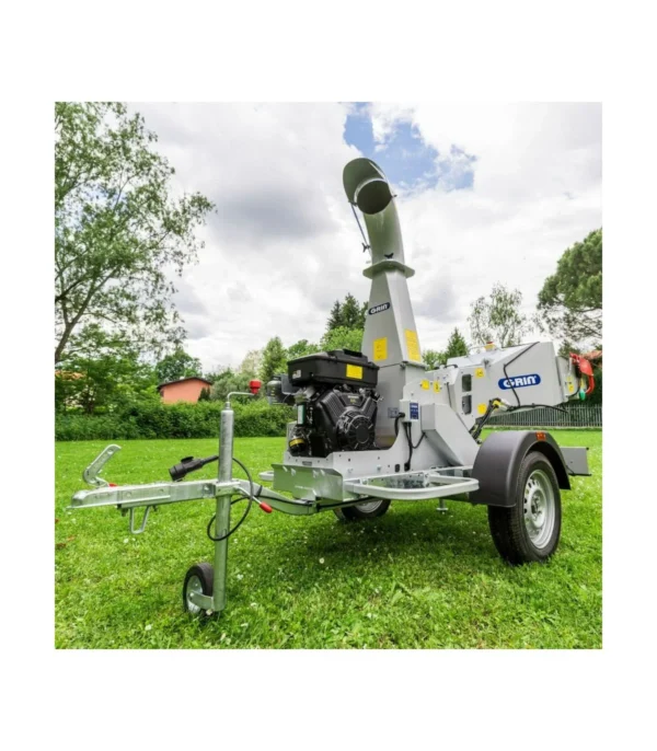 Broyeur DE Végétaux Grin, 120mm, Briggs Stratton 627cc, Attelage Remorque – BIOCH120-ROAD