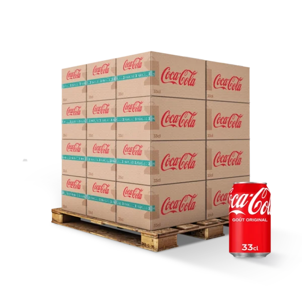 Palette de Coca-Cola Canettes 24x330ml