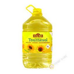Palette Huile de Tournesol 5L BG Oil avec E900 Anti-moussant