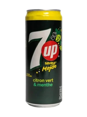 Palette de 7 up citron vert & menthe 330 ML