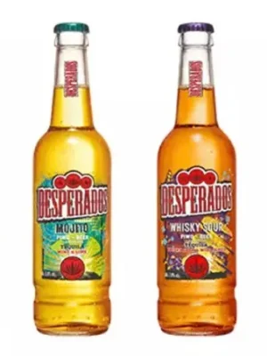 Palette  collection desperados Bouteille 500 ml