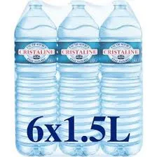 Palettes CRISTALINE Eau minérale plate 1,5L