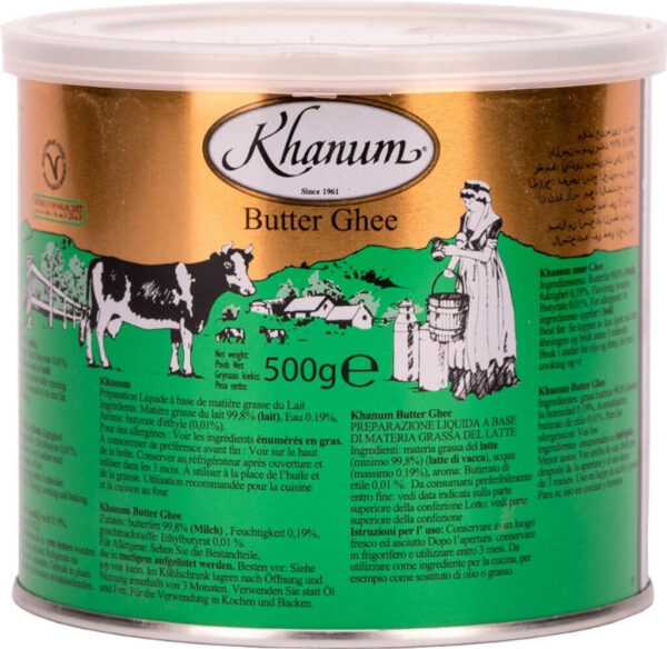 Palette de Khanum Butter Ghee 500 g