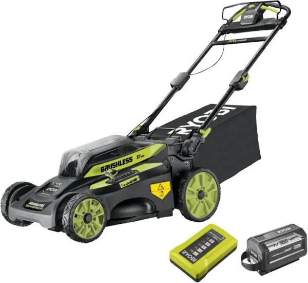Déstockages Tondeuse à gazon automoteur Ryobi 80v HP Whisper Series 30