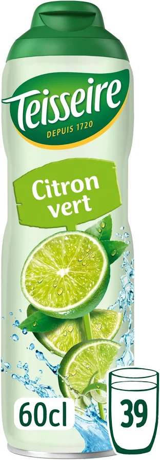 Sirop de Citron Vert – 1 L