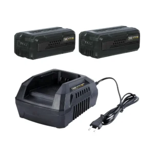 Tondeuse Tractée Double Batterie 40v Chargeur Lame 46cm Texas Razor 4640tr-li