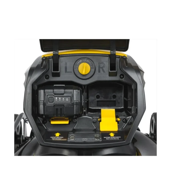 Tondeuse Tractée Double Batterie 40v Chargeur Lame 46cm Texas Razor 4640tr-li