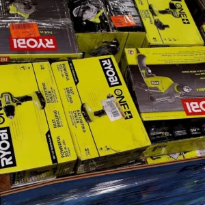 Palettes d'outils Ryobi de qualité Liquidation  40 pièces.