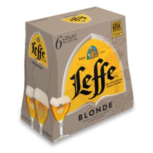Bière Blonde d’Abbaye LEFFE 6,6 % en gros et en détails