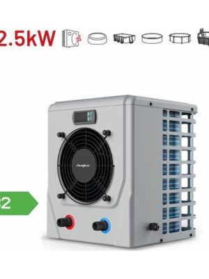Mini-pompe à chaleur Zealux pour piscines hors-sol de 2,5 kW (10 à 20 m³)