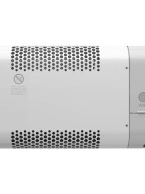 Vortice – Aérotherme mural programmable 70653 – Puissance 600W – Thermostat antigel – Résistance blindée avec dissipateur thermique