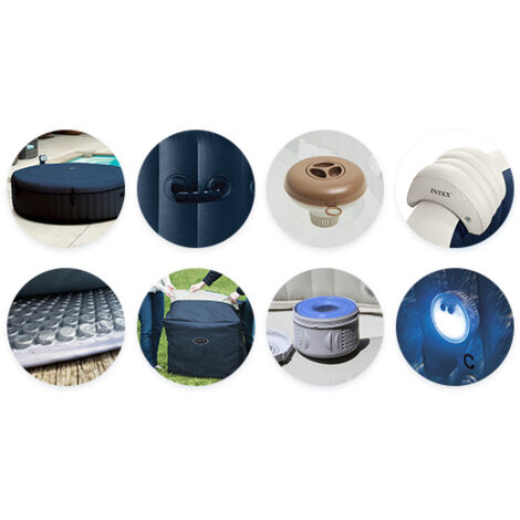 Spa gonflable INTEX PureSpa Blue Navy - 4 places