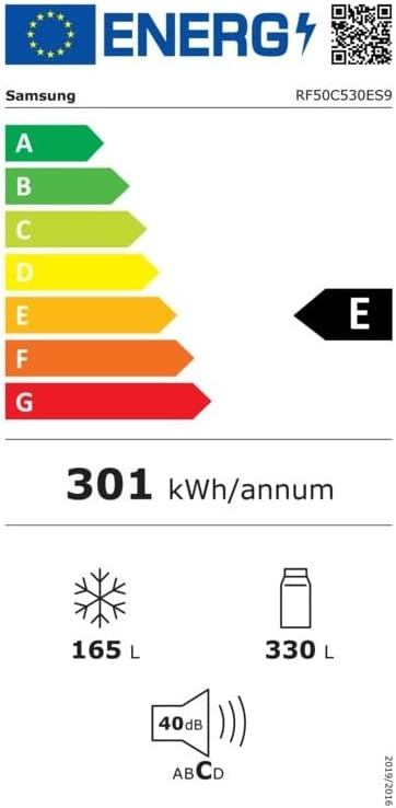 SAMSUNG Réfrigérateur 3 portes RF50C530ES9 [Classe énergétique E]