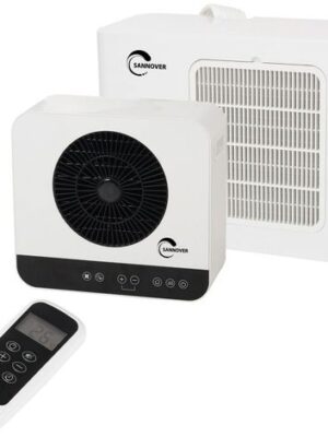 Climatiseur mobile silencieux 6700 BTU – Efficacité énergétique EER 2,6 – Pour surfaces jusqu'à 18 m² – Réglage 16°C à 28°C-Sannover