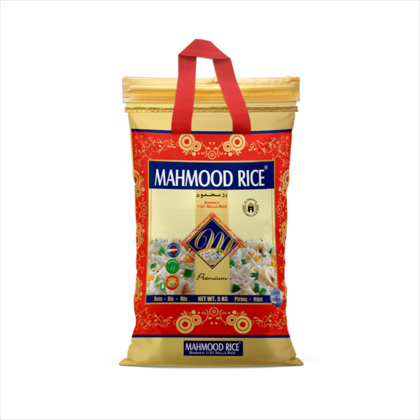 Riz long Sella basmati premium Mahmood 5kg Palette  en gros et details