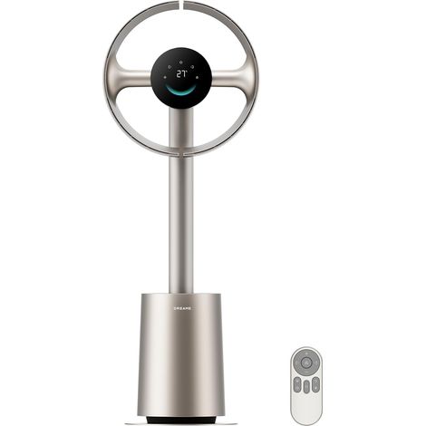 Dreame – Ventilateur colonne sans pales MF10 – Débit d’air spatial 270° – Technologie TempSync pour ajustement automatique – Filtre lavable