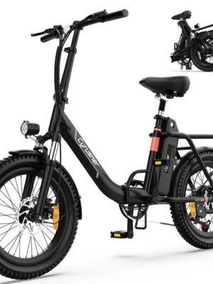 Cyrusher Loop2.0 Vélo Électrique Pliant 20" 48V 10.4Ah – E-Bike Urbain