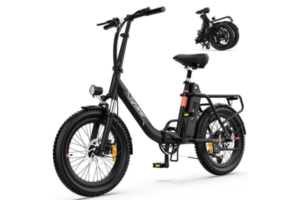 Cyrusher Loop2.0 Vélo Électrique Pliant 20" 48V 10.4Ah – E-Bike Urbain