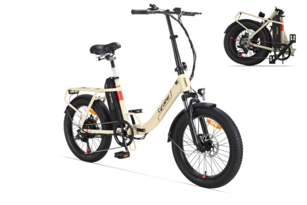 Cyrusher Loop2.0 Vélo Électrique Pliant 20" 48V 10.4Ah – E-Bike Urbain