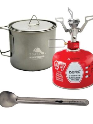 Réchaud à gaz Pocket Rocket 2 Kit de cuisine outdoor