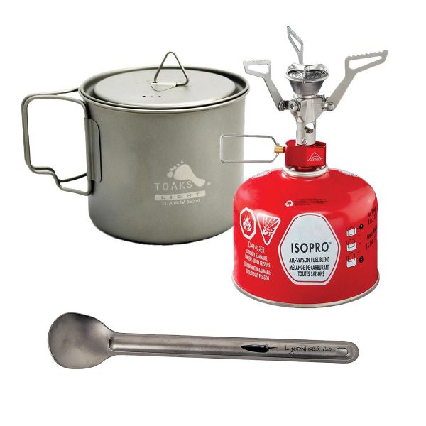 Réchaud à gaz Pocket Rocket 2 Kit de cuisine outdoor