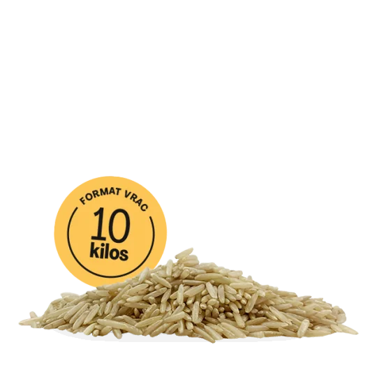 Riz Basmati complet bio équitable 10 kg