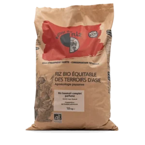 Riz Basmati complet bio équitable 10 kg
