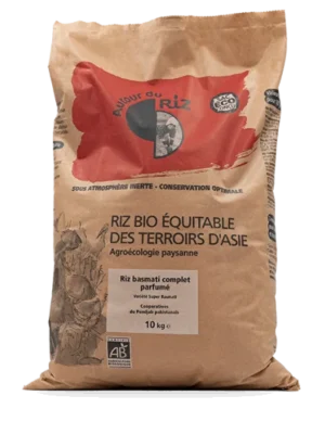 Riz Basmati complet bio équitable 10 kg